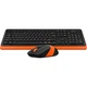 Комплект бездротовий A4Tech FG1010 (Orange) - изображение 3