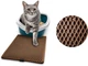 Коврик двухслойный для кошачьего лотка (туалета) EVAtech Kitty 50х30 ромб Коричневый (EK500300RZE) - изображение 4