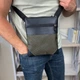 Мужская маленькая сумка планшетка через плечо Wallaby 23*19,5*1 - изображение 1