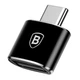 Адаптер Baseus USB-A to USB-C Black (CATOTG-01) - зображення 3