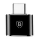 Адаптер Baseus USB-A to USB-C Black (CATOTG-01) - зображення 4
