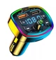 Автомобільний FM-трансмітер та зарядний пристрій Multifunction Wireless Q7 Bluetooth 5.0 USB Type C - зображення 1