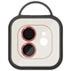 Защитное стекло Metal Shine на камеру (в упак.) для Apple iPhone 12 / 12 mini / 11 Красный / Red - изображение 2