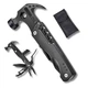 Мультифункціональний інструмент 6 в 1 (мультитул) MULTI-TOOL CLAW HAMMER з набором біт та чохлом в комплекті (чорний) - зображення 1
