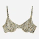 Верхня частина купальника жіноча Pull & Bear XAZ379173PVLS M Жовта у візерунки (DD8000007036622) - зображення 1