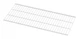 Полка (1206х406 мм) WHITE Edition белая ТМ "KOLCHUGA" (Кольчуга) (40529042) - изображение 1