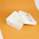 Коробка подарункова Серця eko-kraft 195*195*97 мм Коробка для упаковки романтичних подарунків Коробочка зі знімною кришкою з малюнком "Зайка" - зображення 5