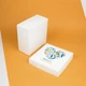 Коробка подарункова патріотична eko-kraft 195*195*96 мм Коробка для упаковки подарунків зі знімною кришкою з малюнком "Ukraine in my heart" - зображення 5