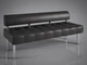 Диван Тонус без подлокотников Sentenzo 1600x600x700 темно-серый - изображение 1