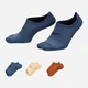 Набор женских носков коротких Nike U Nk Everyday Plus Cush Footie DH5463-962 34-38 3 пары Multi-Color (196153816510) - изображение 1