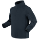 Бойова софтшелл сорочка Condor PATROL QUARTER-ZIP SOFT SHELL 101185 Large, Синій (Navy) - зображення 1