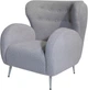 Кресло Prestol Камила 835x885x865 мм Серое (30311-LSR20330) - изображение 1