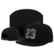 Кепка Снепбек логотип number 23 (Michael Jordan, Chicago Bulls, NBA) с прямым козырьком Черный, Унисекс WUKE One size - изображение 2