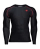 Рашгард Gorilla Wear Hayden Compression Longsleeve 2XL Черно-красный (9060290505) - изображение 2