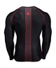 Рашгард Gorilla Wear Hayden Compression Longsleeve 2XL Черно-красный (9060290505) - изображение 3