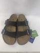 Мужские ортопедические шлепанцы Birkenstock Arizona Vegan 43 черные - изображение 3