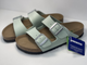 Жіночі літні ортопедичні шльопанці Біркеншток Birkenstock Arizona Matcha 38,5 бірюзові - зображення 3