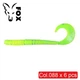 Силиконовый червь Fox 12см Crawler #088 (bright green) (съедобный, 6шт) - изображение 1