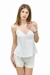Піжама жіноча з бавовни Felisiya Lingerie Білий 30-001 S (2000005805011) - зображення 1