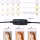 Набор для блогера светодиодная лампа кольцевого света Ring Fill Light D=20см с гибким держателем для смартфона и штативом 103 см Серебристо-черный М20-3110 - изображение 2