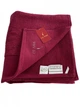 Полотенце Le Vele Zero Twist Claret махровое 100-150 см бордовое - изображение 3