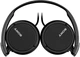 Навушники Sony On-ear MDR-ZX110AP 3.5 mini-jack, Mic, Чорний (MDRZX110APB.CE7) - изображение 2