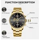 Мужские часы Cheetah Mars Gold - изображение 5