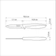 Кухонный нож Tramontina Plenus Light Grey Vegetable 76 мм (23420/133) - изображение 2