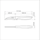Кухонный нож Tramontina Plenus Light Grey 76 мм (23419/133) - изображение 2