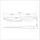 Кухонный нож Tramontina Plenus Light Grey Chef 152 мм (23426/136) - изображение 3