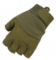 Тактические перчатки Mil-Tec Army Fingerless Gloves 12538501 олива размер 2XL - изображение 5