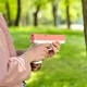 Детский водяной пистолет электрический Water Gun Glock Розовый - изображение 2