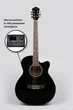 Гитара электроакустическая Caravan Music HS-4010 EQ BK - изображение 1