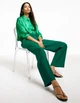 Брюки H&M Ж1091310 (10962386) колір зелений 4XL - изображение 6