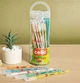 Ручка кулькова "Лінійка" синя, 18,5см, у банці, mix, 50 шт. в упак Cello (369CL) - изображение 2
