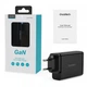 Зарядное устройство для Choetech PD6005-EU-BK 4xUSB 140W GaN 2хUSB-C/2хUSB-A черный - изображение 4