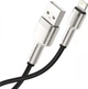 Кабель Baseus CALJK-01 Cafule Metal Lightning 2.4A 0.25m черный - изображение 4