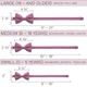 Бабочка Bow Tie House большая пастельная роза однотонная с габардина 09479L - изображение 4