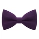 Метелик Bow Tie House баклажан маленький з габардіну 10511S - зображення 1