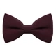 Метелик Bow Tie House стандартний кольору марсала з габардину 06600 - зображення 1