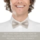 Бабочка Bow Tie House большая атласная серая 00014L - изображение 5
