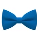 Метелик Bow Tie House великий Azure з габардину 10026L - зображення 1