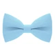 Бабочка Bow Tie House большая пастельно-голубая однотонная с габардина 09445L - изображение 1