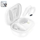 Беспроводные Bluetooth наушники Borofone BW18 в кейсе с LED индикатором и сенсорным управлением стерео гарнитура Белые - изображение 1