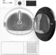Сушильна машина Beko тепловий насос, 8 кг, A++, 60 см, дисплей, білий - зображення 3