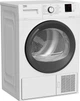 Сушильна машина Beko тепловий насос, 7кг, A++, 46см, дисплей, білий - зображення 2