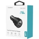 Зарядний пристрій Choetech car USB-A/USB-C 63W QC3.0/PD/PPS black (TC0010-BK) - зображення 3