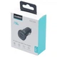 Зарядний пристрій Choetech car 2хUSB-C 40W PD black (TC0008-BK) - зображення 3