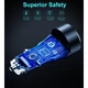 Зарядний пристрій Choetech car USB-A/USB-C 63W QC3.0/PD/PPS black (TC0010-BK) - зображення 5