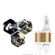 Зарядное устройство XoKo CC-303 2 USB 2.1A Gold / White (CC-303-GDWH) - изображение 5